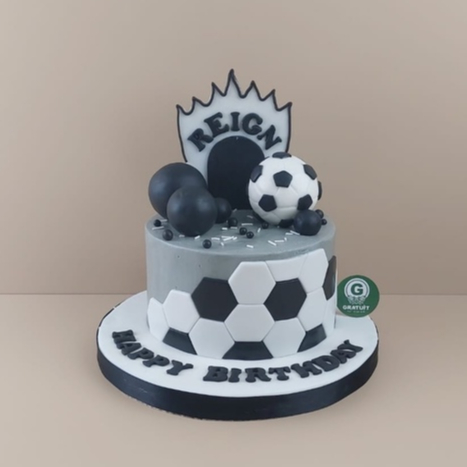 

CAKE TEMA BOLA / UK 15CM / BIRTHDAY CAKE