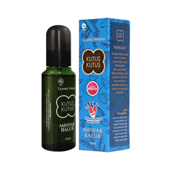 Kutus Kutus Organic Herbal Healing Oil 100ml