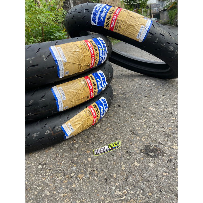 Ban IRC Fasti 2 ukuran 90 80 ring 17 softcompond ban IRC Fasti2 tubeless 90/80 17