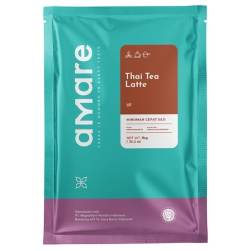 

amare drink powder - thai tea latte