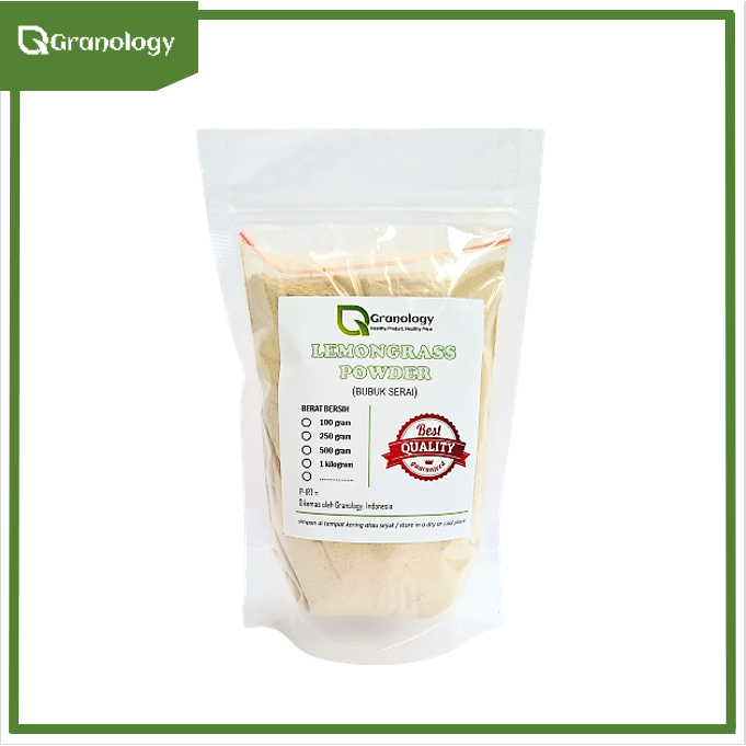 Serai Bubuk / Lemongrass Powder (250 gram) by Granology