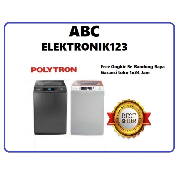 Mesin Cuci POLYTRON 1 Tabung Zeromatic Laguna series 10 KG – PAW 1028Y