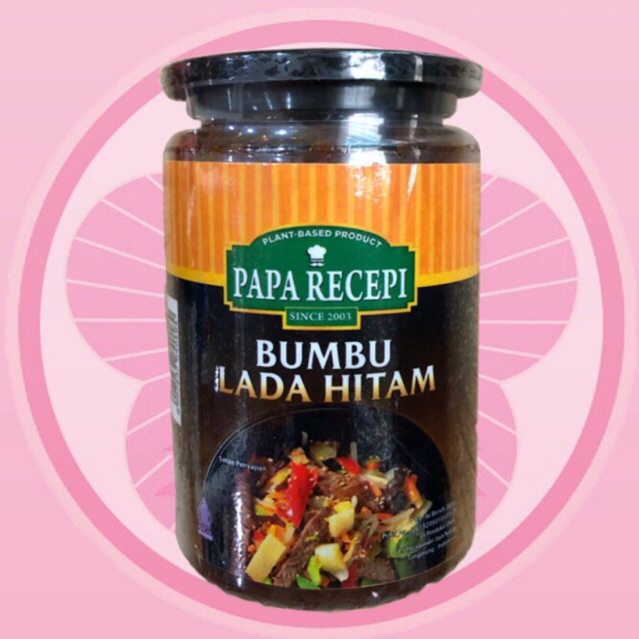 

Papa Recepi Bumbu Lada Hitam Vegan Vegetarian