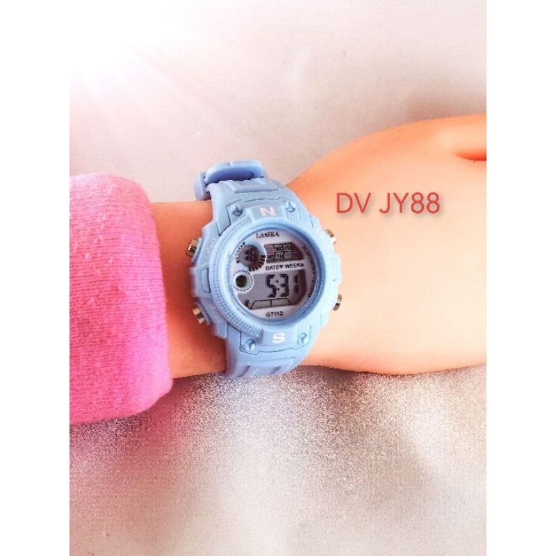 JAM TANGAN ANAK WANITA UNISEX ORIGINAL LASIKA / JAM TANGAN ANAK DIGITAL