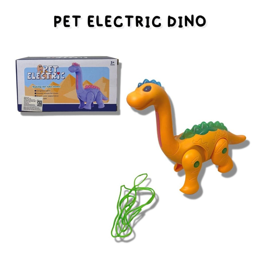 Mainan Anak Dino Dinosaurus Electric Pet Berjalan Bersuara