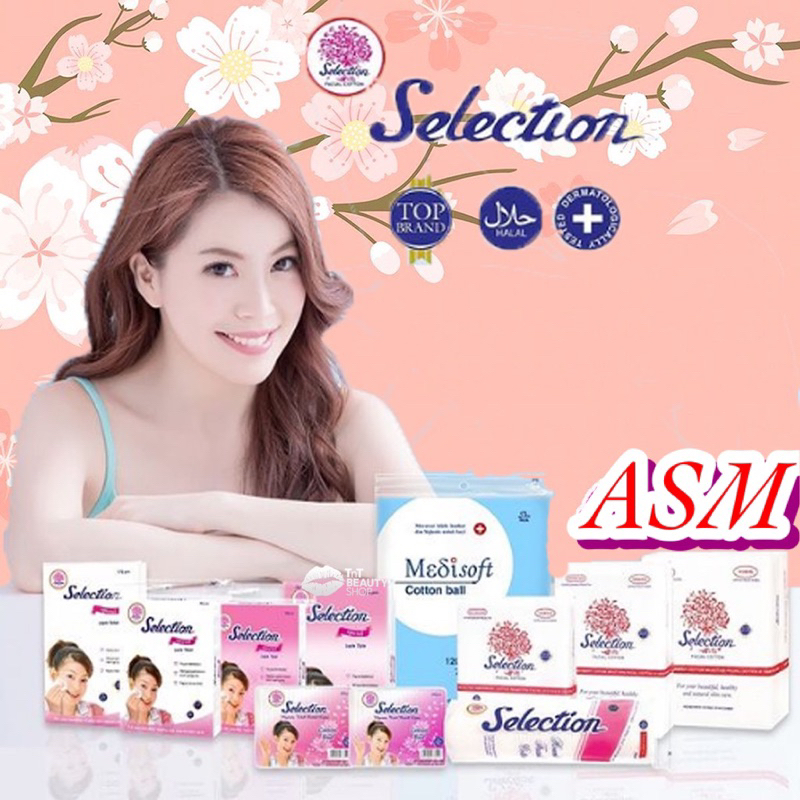 KPS WAJAH SELECTION  75 gr 50 gr 35 gr / KPS KECANTIKAN / KPS Selection Facial Cotton Round Kps Tipis Toner Pembersih Wajah Bulat | Kotak