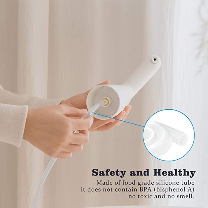 Pompa Galon Elektrik V-33 / Dispenser Air Minum Pencet Tombol Baterai Portable &amp; Rechargeable
