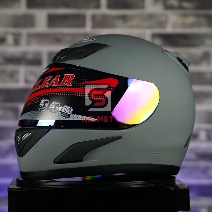 Jual HELM FULL FACE JPN ORIGINAL FREE VISOR RAINBOW / KACA PELANGI JPN