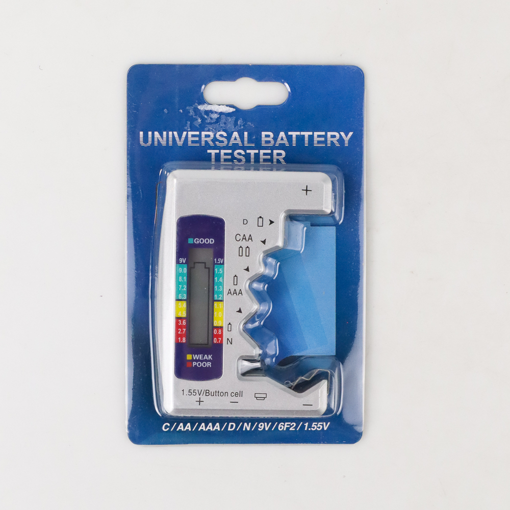 ANENG Tester Baterai Universal Battery Capacity Checker AA AAA Display Digital - Silver