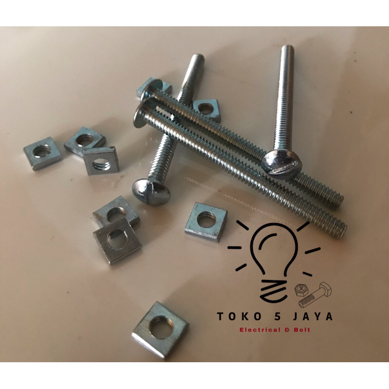 baut seng m6x80 / baut 1/4x3" / baut seng