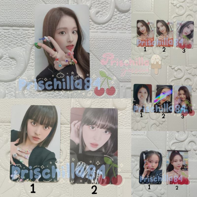 [READY STOCK] PC NMIXX ADMARE KTOWN4U,SW LD2, HELLO82,MAKESTAR ROUND 2