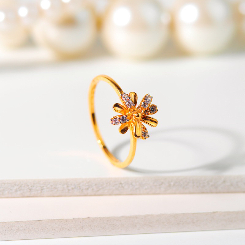 Cincin Emas Daisy Fleur - Toko Emas Gadjah