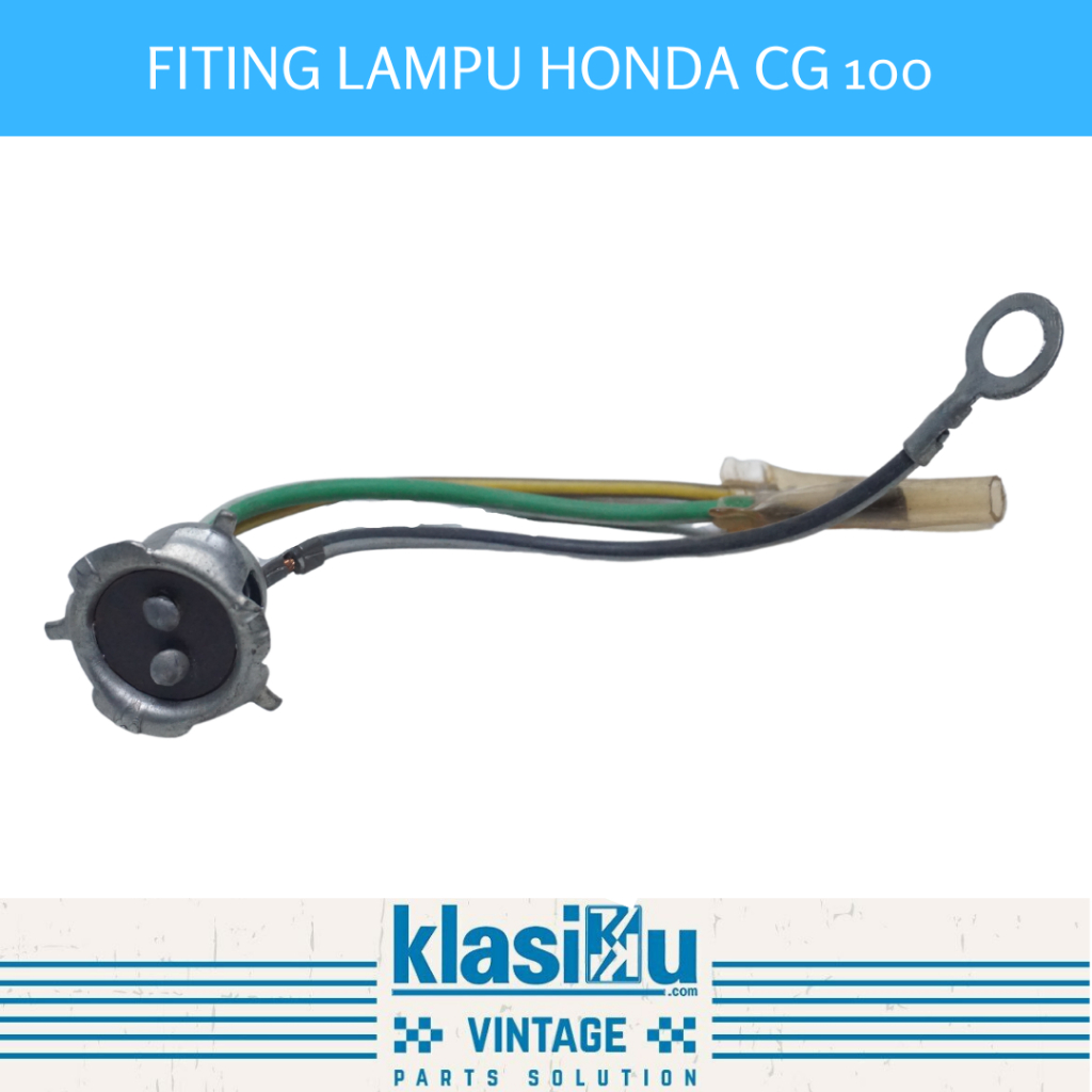 Fiting  Soket Lampu Refleketor Honda Cg 100 cg100 cg 110 Cg110 Cg 125 Stok Lama
