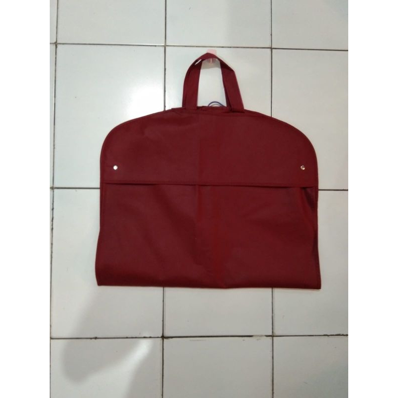 cover jas pelindung jas sarung jas merah maroon