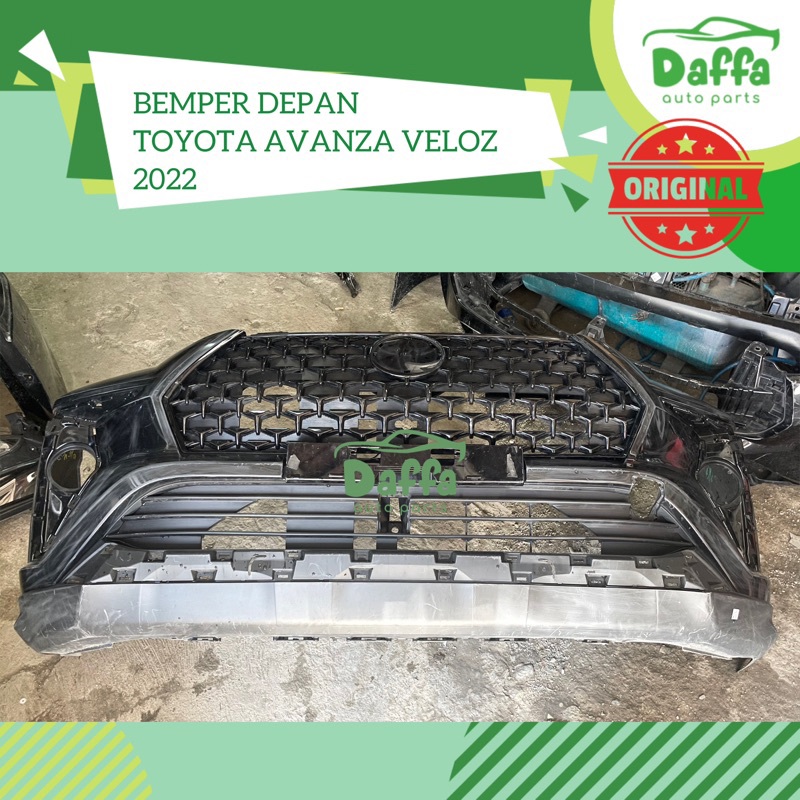 Bemper Front Bumper Guard Depan Mobil Toyota Avanza Veloz 2022 2023 Original