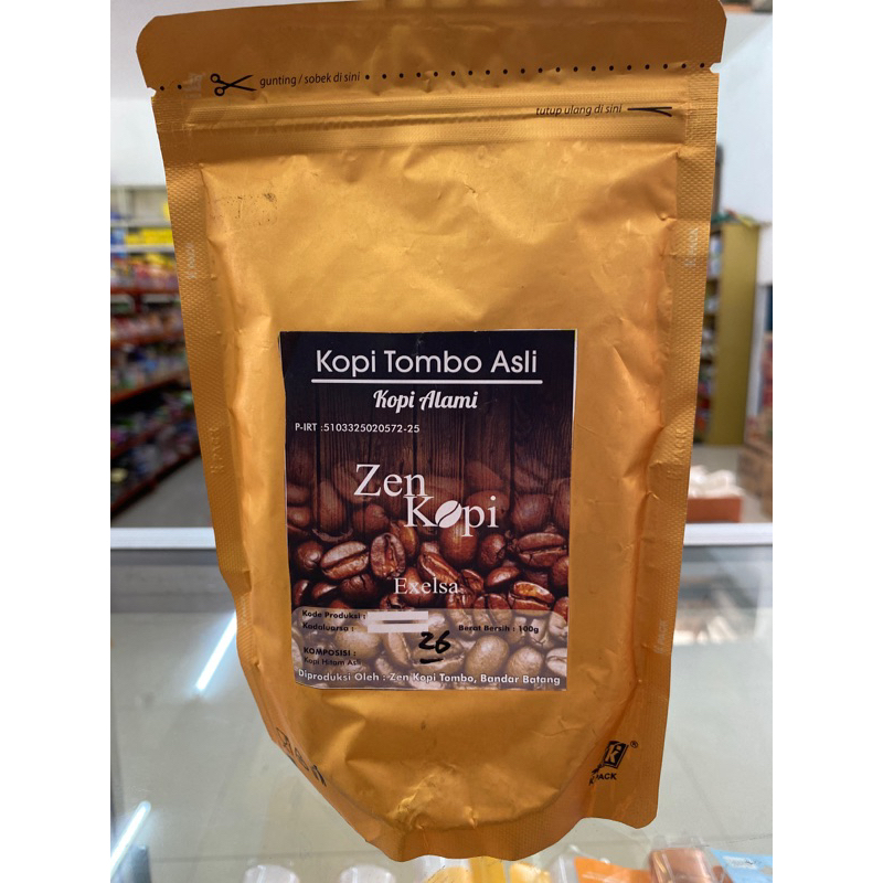 

Kopi Murni 100% Khas Tombo Bubuk Nikmat EXELSA