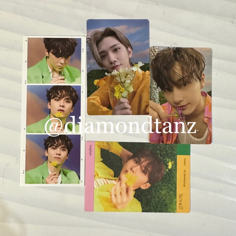Seventeen secotor 17 new beginning ver yellow pc photocard joshua jun seungk wan vernon WTT WANT TO 