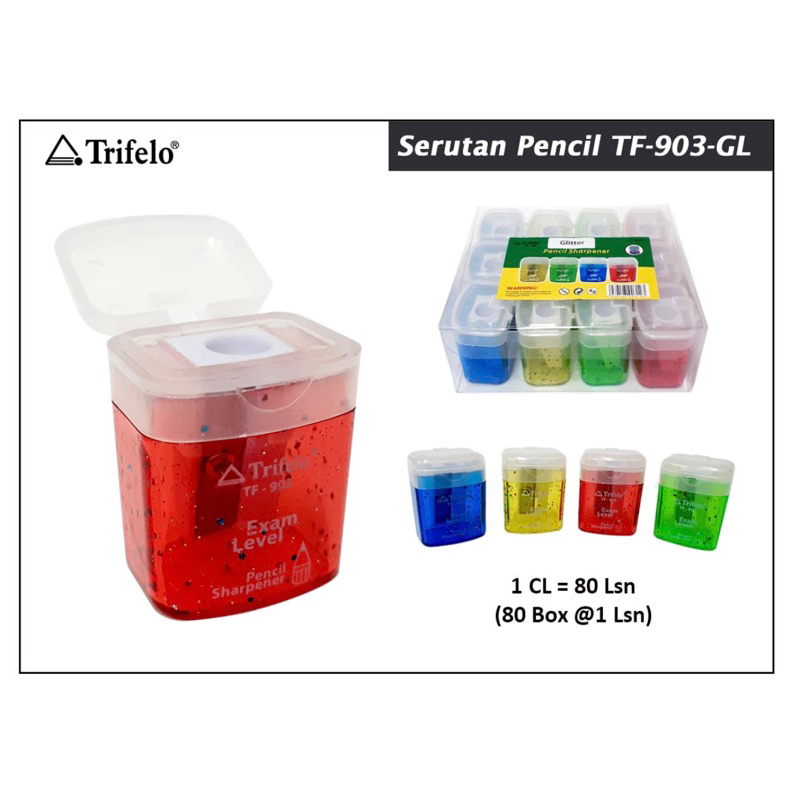 

rautan pensil trifelo tutup kode 903 isi 12