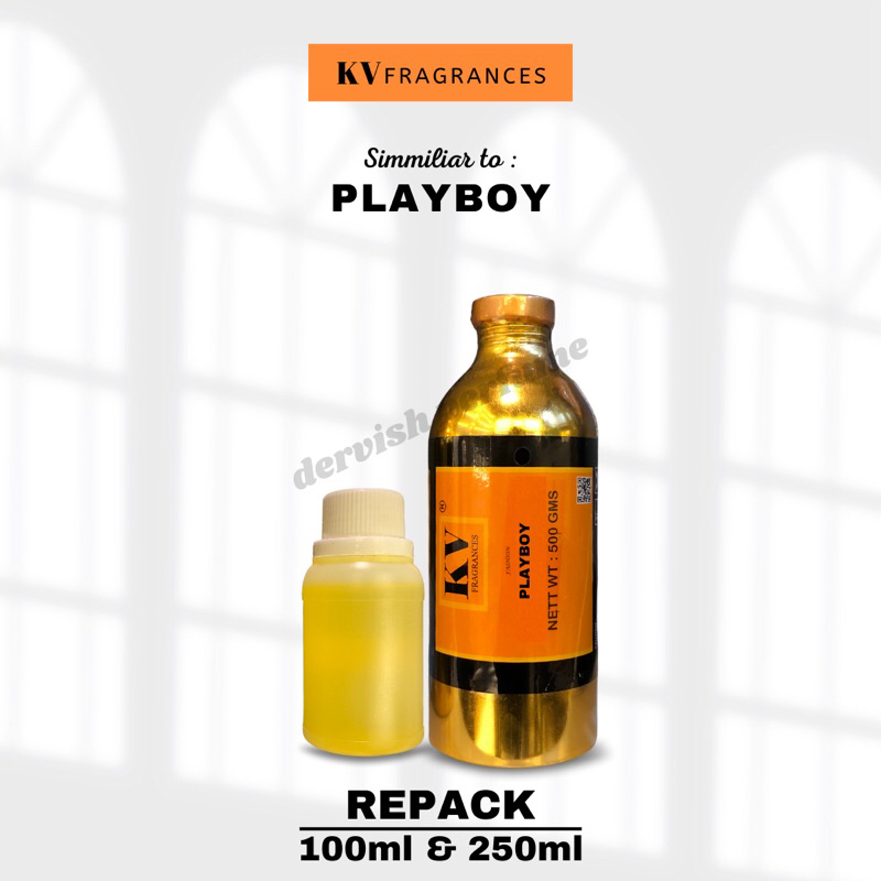 BIBIT PARFUM MURNI KV FRAGRANCES PLAYBOY REPACK 100ml