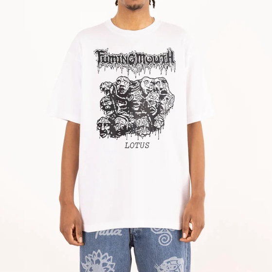 Kaos Band FUMING MOUTH Lotus Tshirt Band Merchandise Death Metal