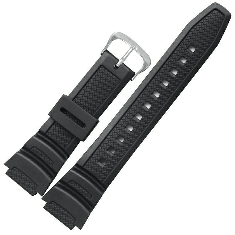 Strap Tali Jam Casio W216-H Rubber Lentur Tali Jam Tangan Casio W216-H free pen