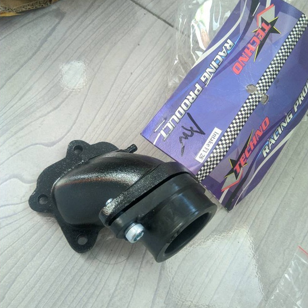 Manipul Intek Manipol Intake Manifold Leher Angsa Maniful Sambungan Karbu Fizr F1ZR Force 1 One Ukuran PE PWK PWL28 26 PE PWK PWL28