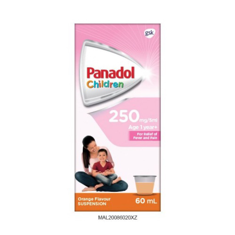 Panadol sirup anak Malaysia OBAT DEMAM