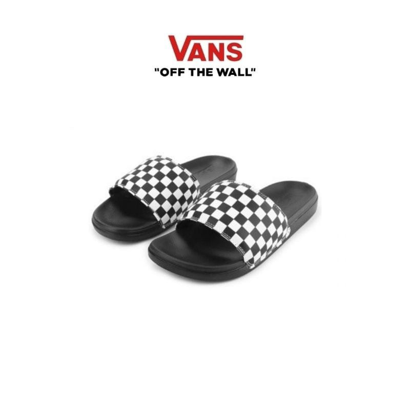 Vans Slide On Black / Checkerboard black Original