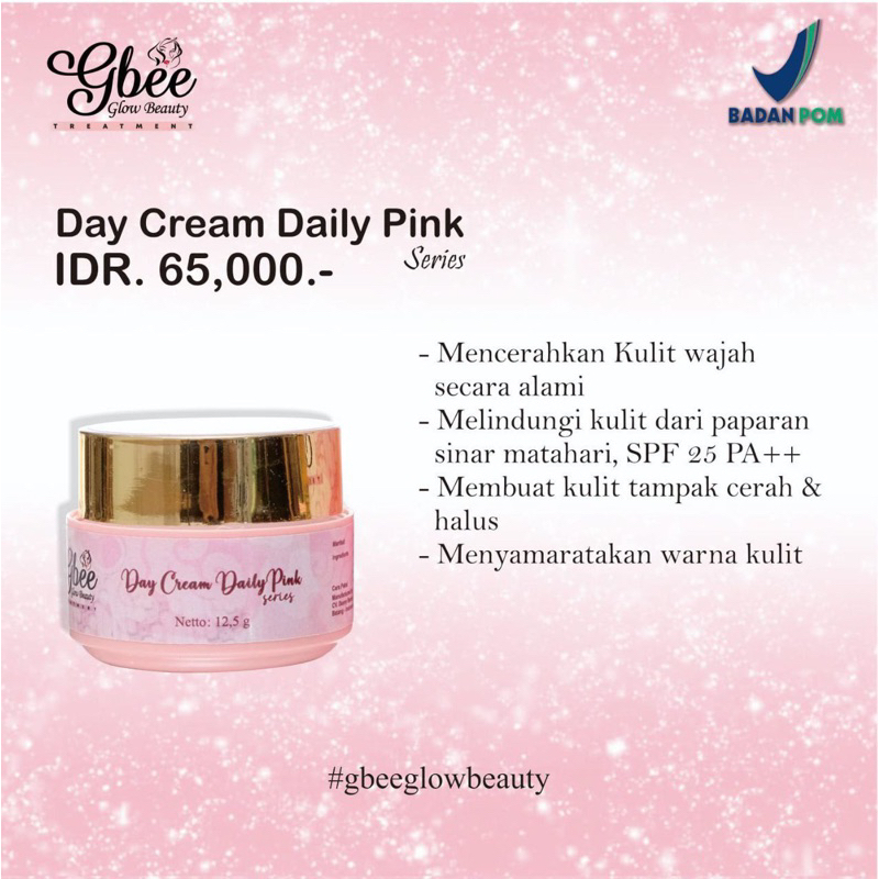 DAY KRIM GBEE GLOW BEAUTY