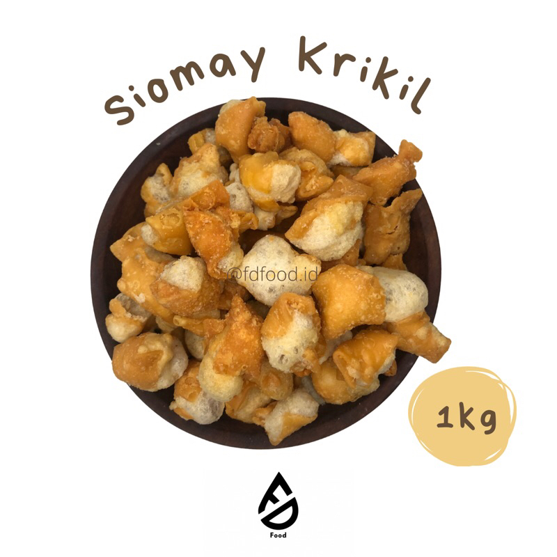 

SIOMAY KRIKIL 1kg / SIOMAY MINI / SIOMAY KERING / TOPPING BACI