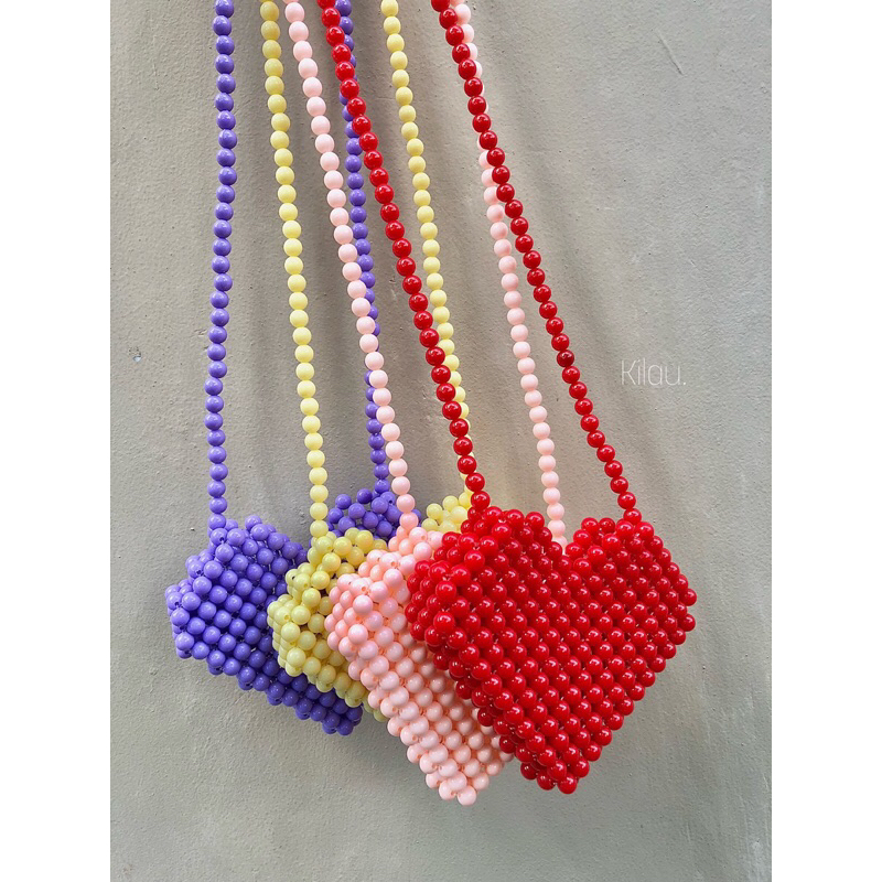 LOVISH MINI - BEADS BAG - BEADED BAG - TAS MANIK