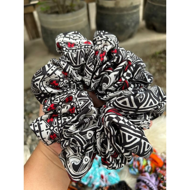 SCRUNCIE HIJAB MOTIF/SCRUNCIE JUMBO/SCRUNCIE MOTIF