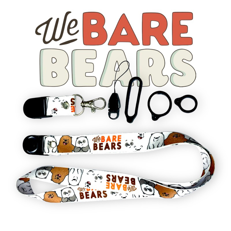 THE BARE BEARS LANYARD / GANTUNGAN HANDPHONE
