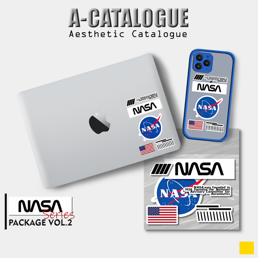 

Sticker Aesthetic Catalogue Waterprooft Property of NASA Edition Series || NASA VOL.2