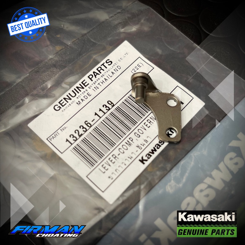 PENGUNGKIT AS TIANG SUPERKIPS LEVER CONP GOVERNOR NINJA R RR SS ORIGINAL KAWASAKI 13236-1139