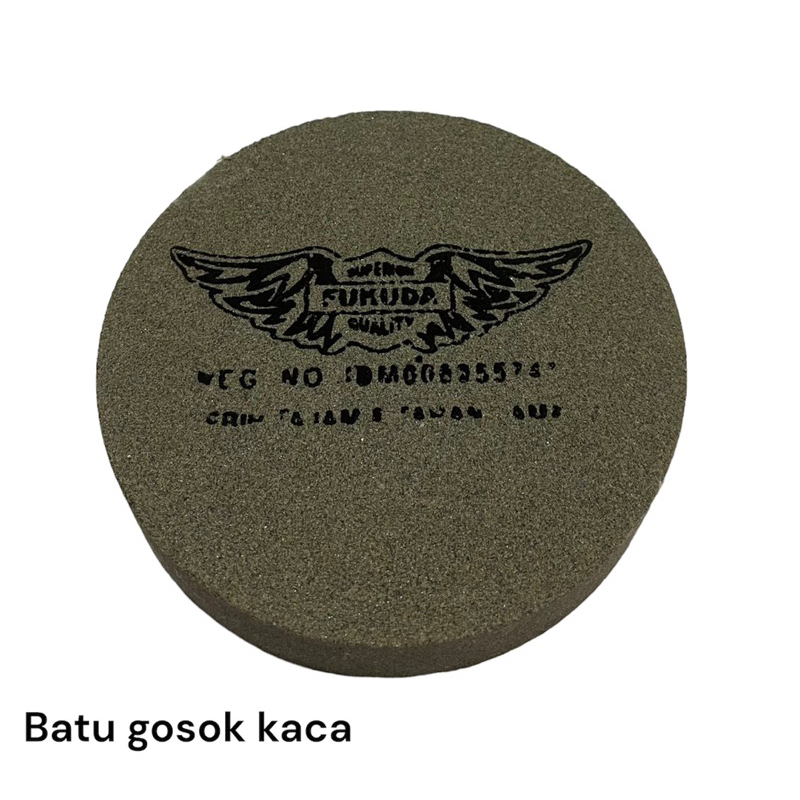 Batu gosok kaca 4” 100x20mm Fukuda