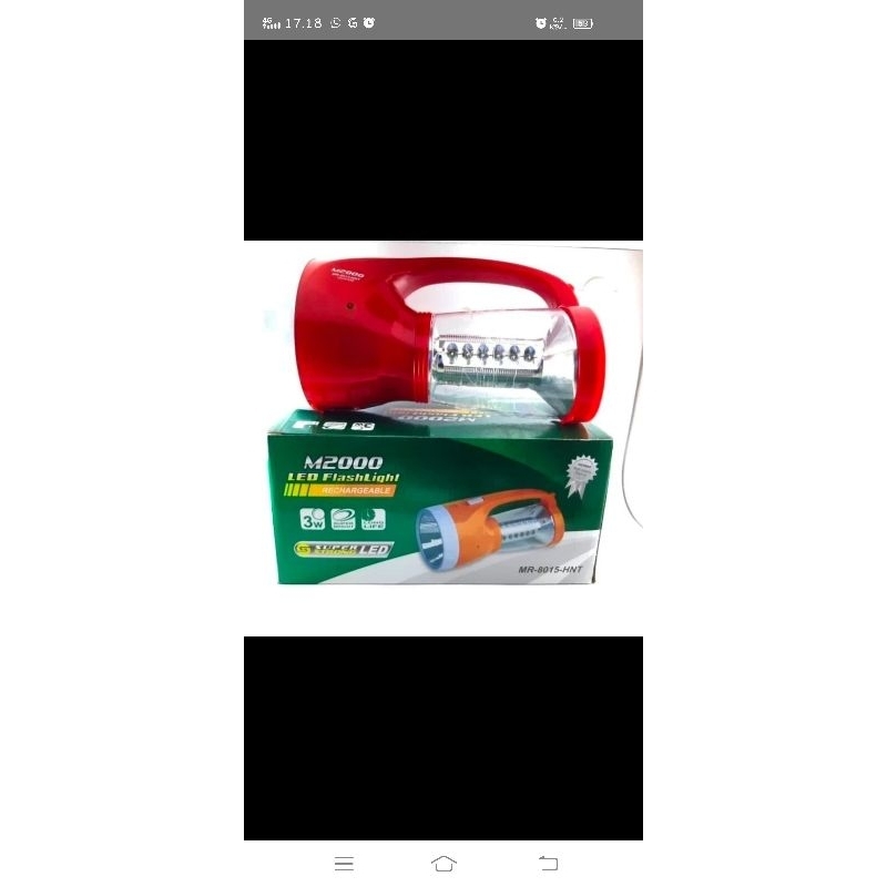 senter led  charger/ senter emergency led besar. senter casan