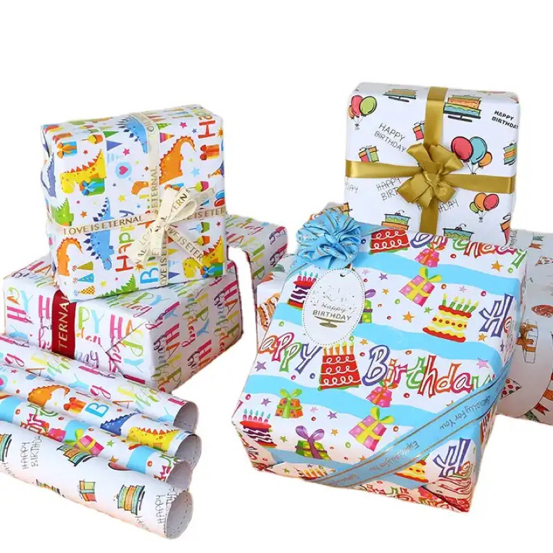 

Packing Kertas Kado/Buble Wrap/Beli Kertas Kado