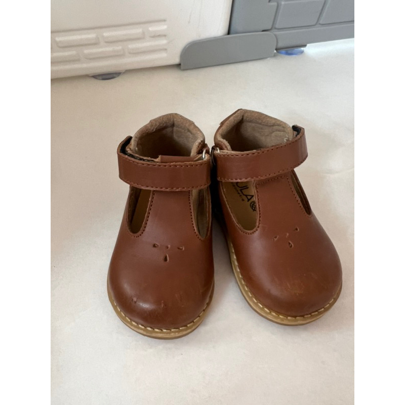 PRELOVED Qula sepatu boots anak coklat