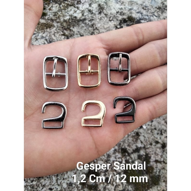 Aksesoris Sepatu Sandal Wanita Gesper Sepatu Sandal  1,2 cm  Gesper Tusuk Gesper Kait Sandal