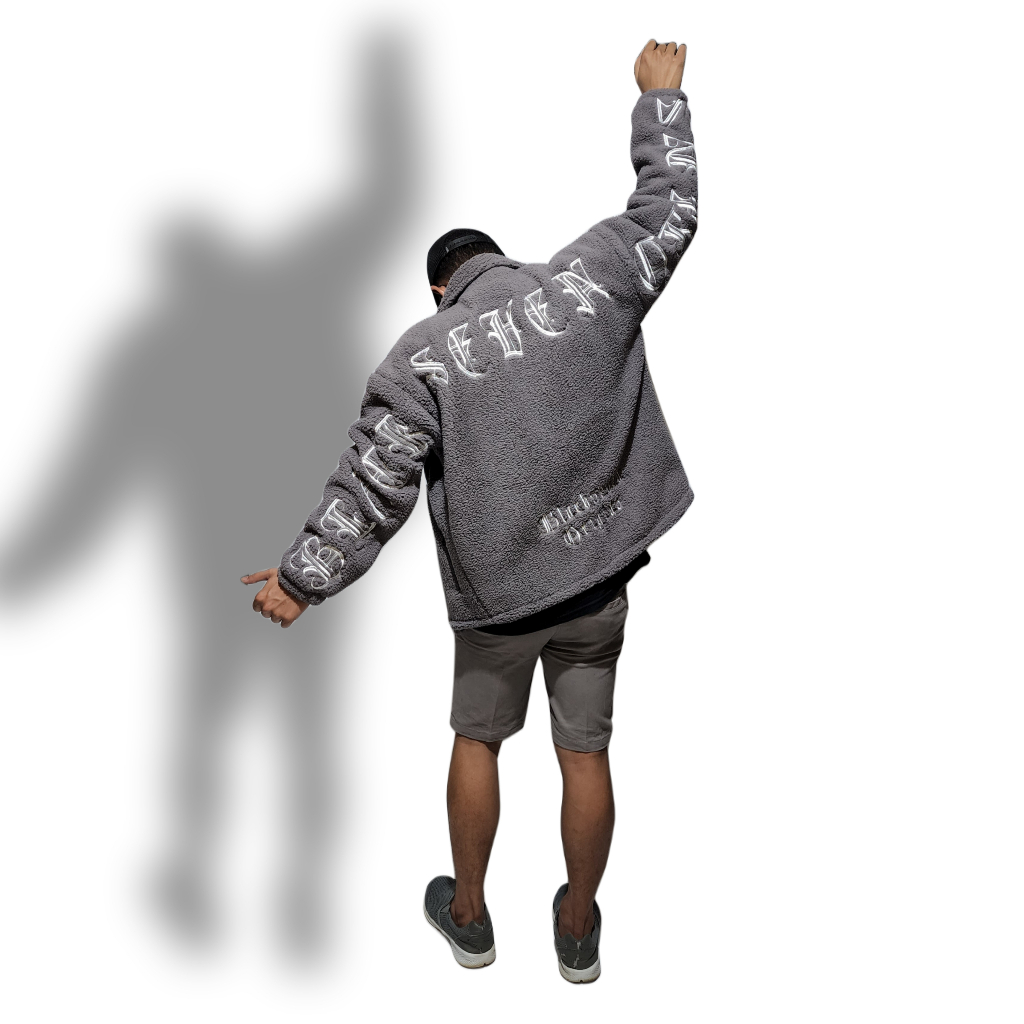 JAKET SHERPA | BLACK SEVEN ORGNS