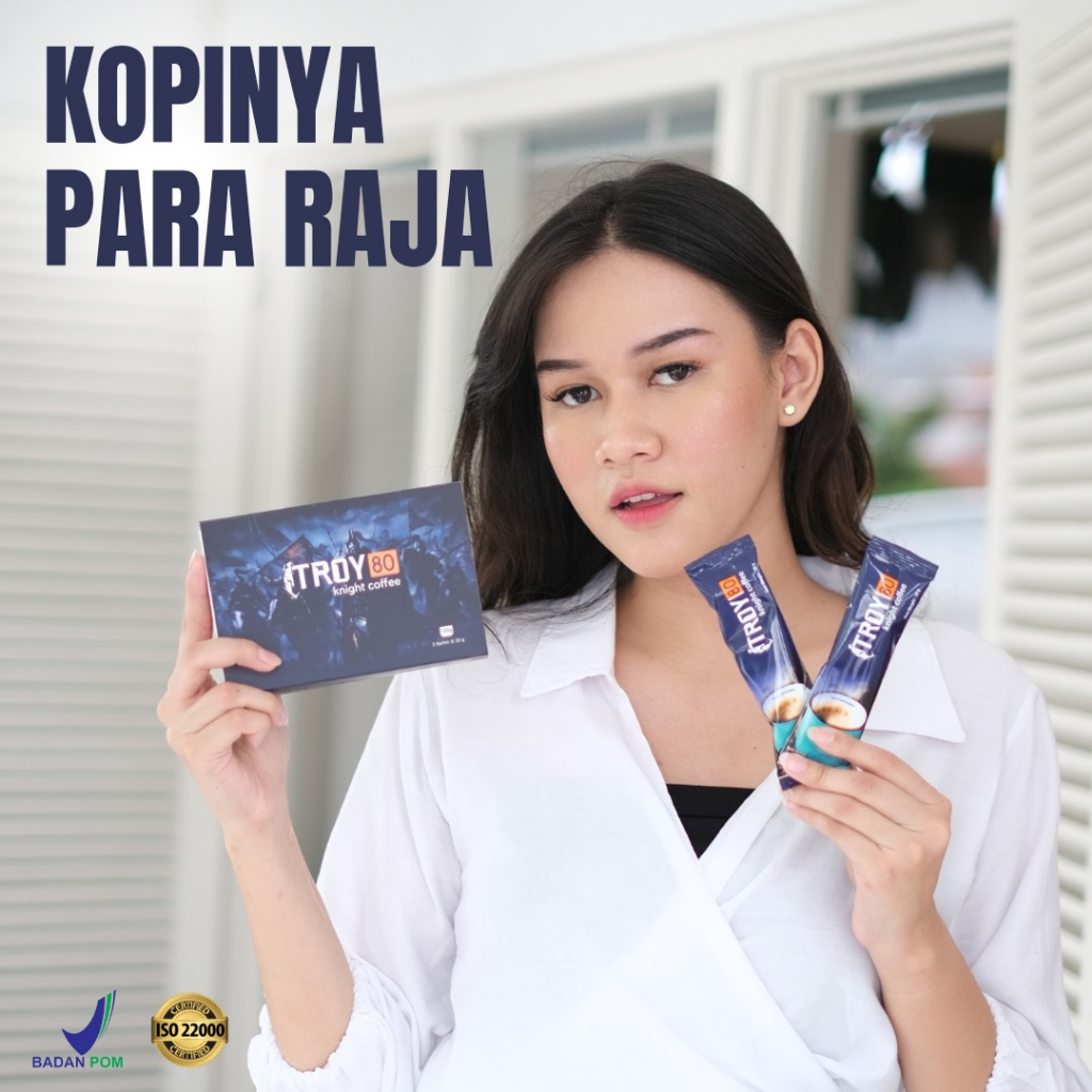 OBAT KOPI TROY 80STAMINA KUAT-TAHAN LAMA-SEKSUAL-PERANGSANG WANITA-ASLI ORIGINAL