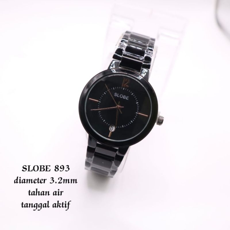 Jam Tangan Wanita Original SLOBE893 / Jam Tangan Cewek Anti air /jam Tangan perempuan stainlesi/ Garansi