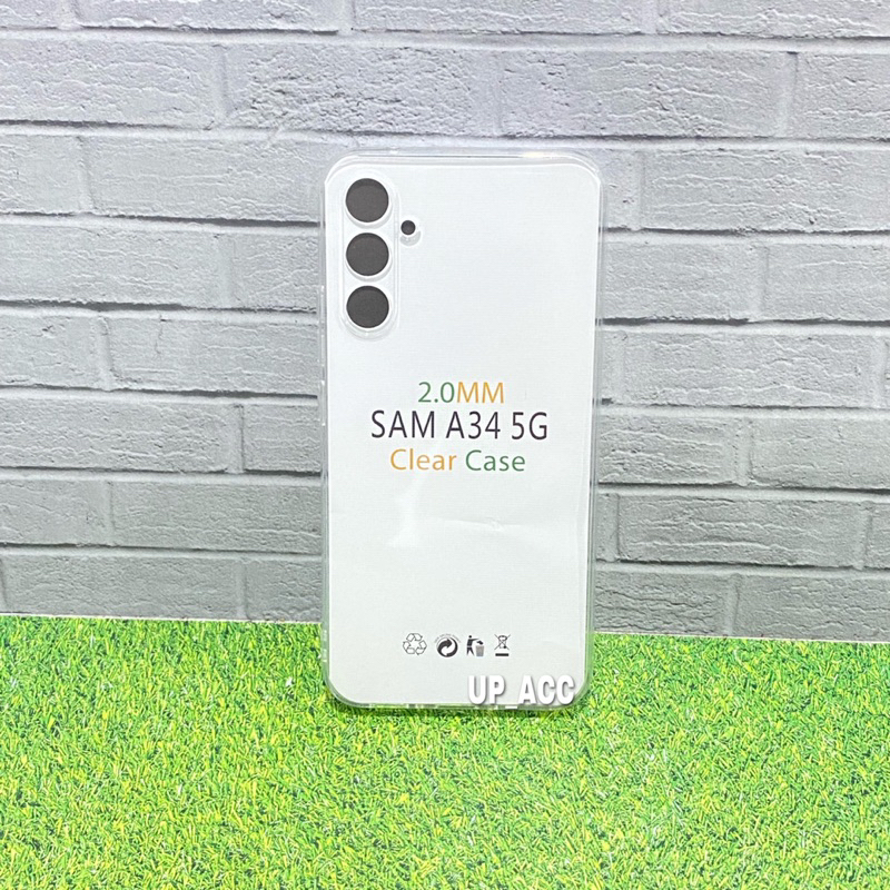 SAMSUNG A54 A14 A34 A55 M33 5G A23 A33 A53 A71 A73 M23 F23 A03 A03 CORE A22 4G A22 5G Clear Case Bening Tebal Case Crystal Silikon Soft Case Protector Kamera