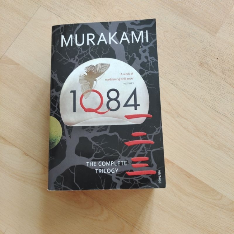 buku novel 1q84 the complete trilogy original preloved