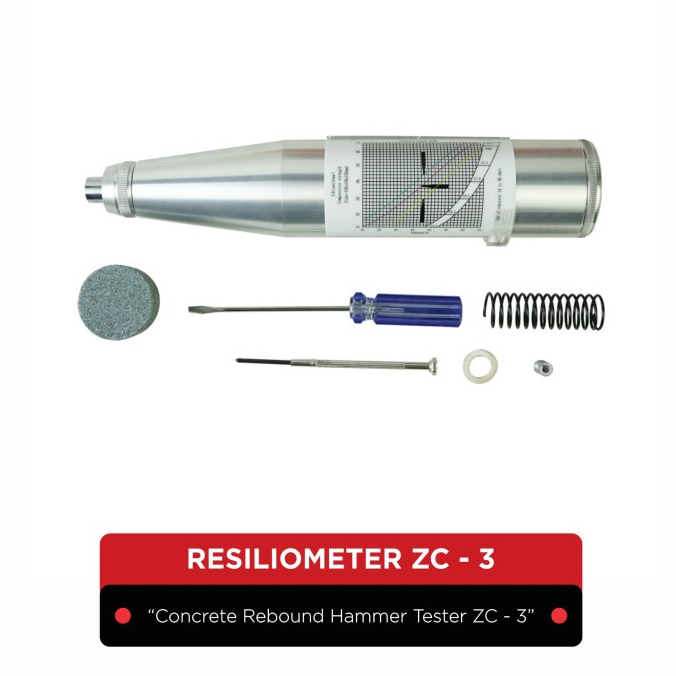 Hammer Tester / Resiliometer | Concrete Rebound Hammer Tester ZC - 3