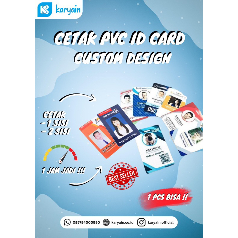 

Paket Branding IDCard PVC Satuan