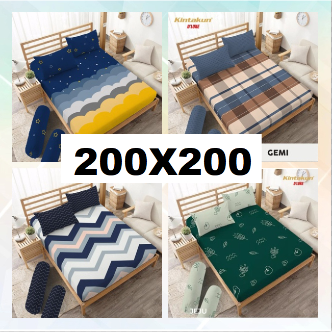 ☘️ SPREI KINTAKUN DELUXE 200X200 EXTRA KING ☘️