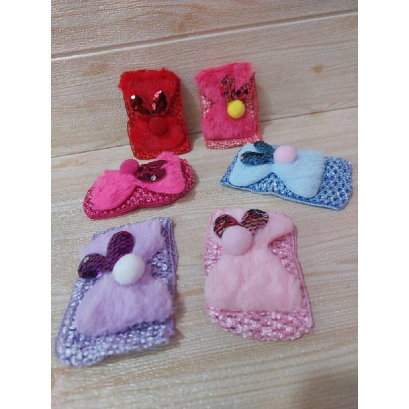 BANDANA RAJUT ANAK PAYET