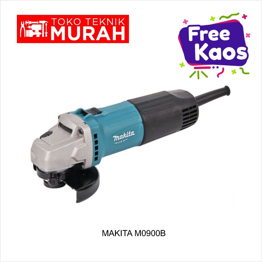 Makita M0900B Mesin Gerinda Tangan 4&quot; M 0900 B Angle Grinder 4 Inch